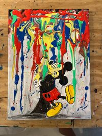 Mickey Mouse Bilder in Acryl